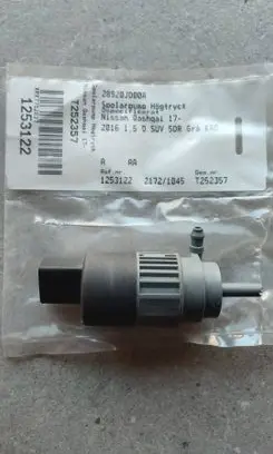 Nissan Qashqai Windscreen/windshield washer pump 28920JD00A