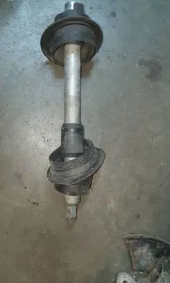 BMW X5 E53 Steering wheel axle