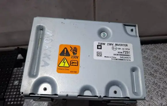 Opel Mokka Voltage converter/converter module 95907291