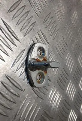 Renault Latitude (L70) Front door lock loop/hook striker 