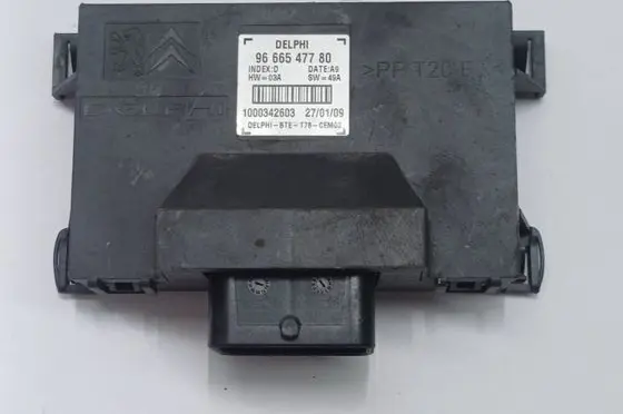 Peugeot 308cc Convertible roof control unit 9666547780