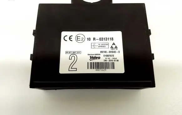 Citroen C1 Door control unit/module 897400H040D
