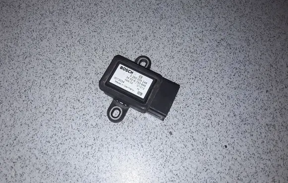 ESP acceleration yaw rate sensor