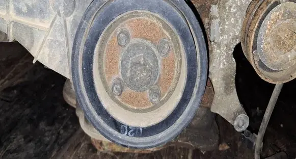 Opel Astra G Crankshaft pulley