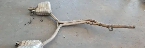 Audi A5 8T 8F Double Muffler 8T0253609CC 8T0253609CD 8T0253409AM