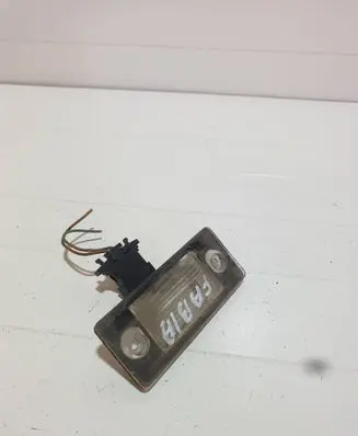 Skoda Fabia Mk1 (6Y) Number plate light 6Y0943021 E4004054 246022