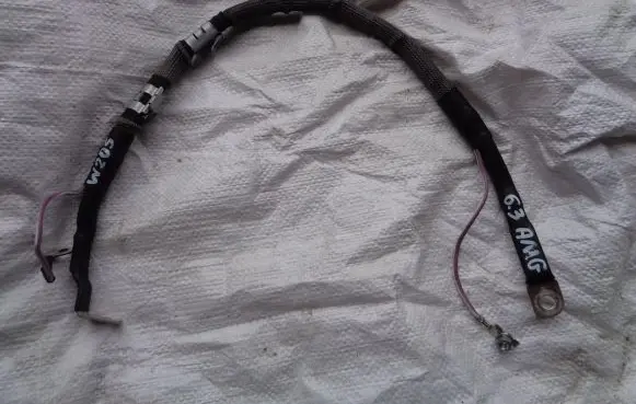 Mercedes-Benz C AMG W205 Negative earth cable (battery)