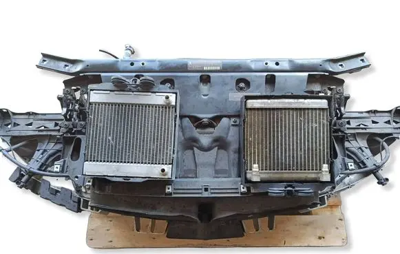 BMW 6 F12 F13 Radiator support slam panel bracket 8669004 7601832 7583843