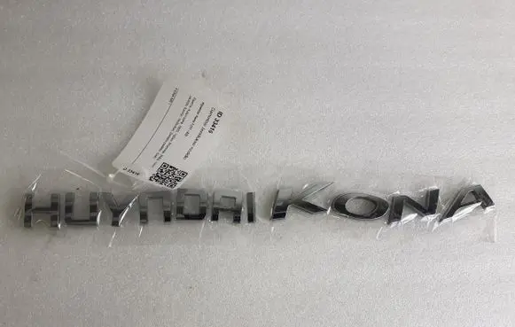 Hyundai Kona I Manufacturers badge/model letters 