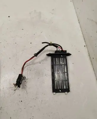 Electric cabin heater radiator