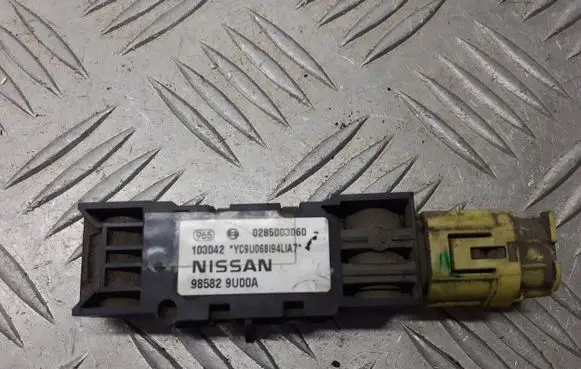 Nissan Note (E11) Airbag deployment crash/impact sensor 985829U00A