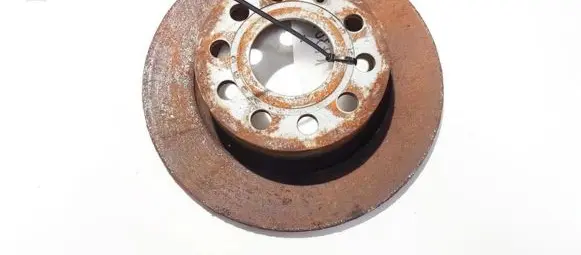 Volkswagen Golf V Rear brake disc neventiliuojamas