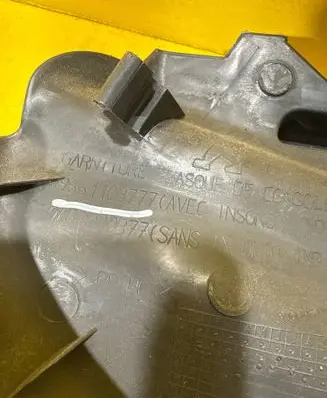 Peugeot 308 Other center console (tunnel) element 9661103777