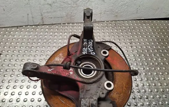 Opel Corsa D Front wheel hub spindle knuckle S14795736 55703154