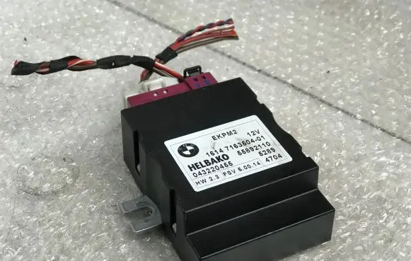BMW 5 E60 E61 Fuel injection pump control unit/module 7163504 55892110 16147276046