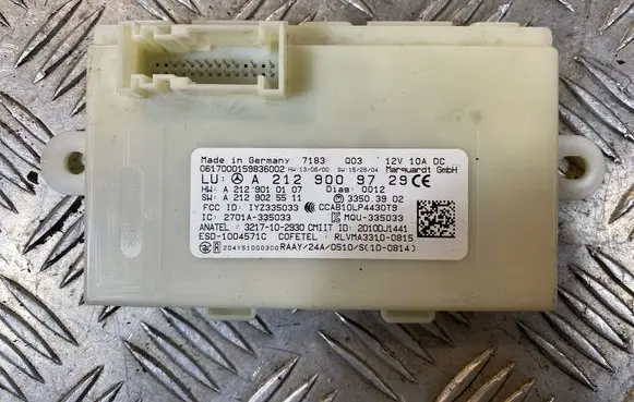 Mercedes-Benz CLA C117 X117 W117 Keyless (KESSY) go control unit/module A2129009729 A2129010107