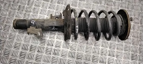 Front shock absorber with coil spring
