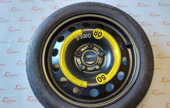 Volkswagen Golf V R16 spare wheel 1K0601027F