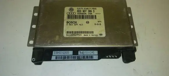 Audi A6 Allroad C5 ESP (stability system) control unit 8D0907389D DKCV02019954 0265109463