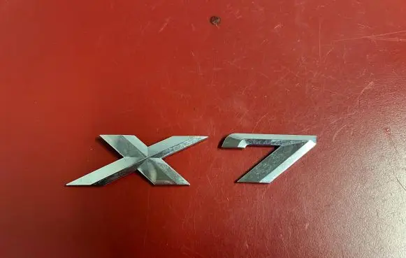 BMW X7 G07 Manufacturers badge/model letters 