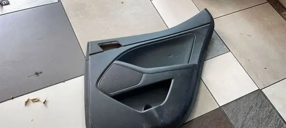 Rear door card panel trim