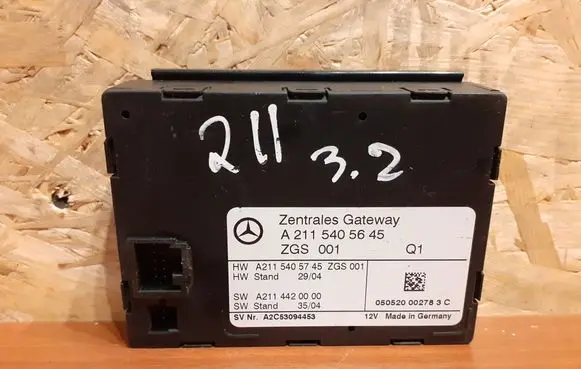 Mercedes-Benz E W211 Gateway control module A2115405745 1291