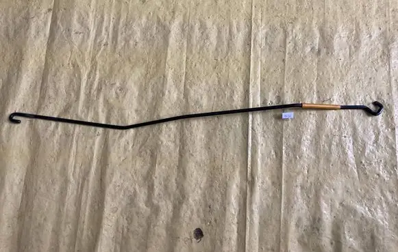 Mercedes-Benz A W169 Engine bonnet/hood lock release cable A1698870072