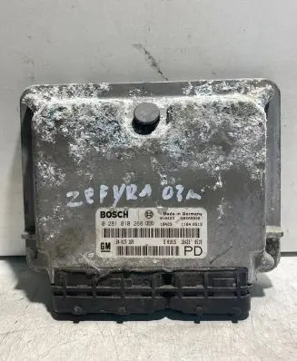 Opel Zafira A Engine control unit/module 24417169 28SA9999 0281010268
