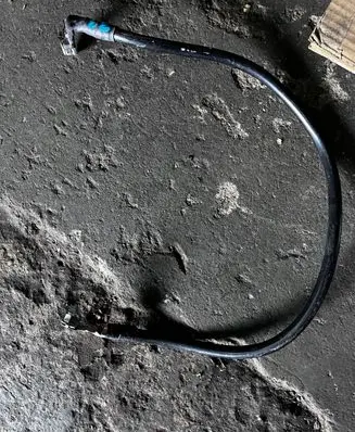 Mercedes-Benz E W212 Negative earth cable (battery) braknumeruczci