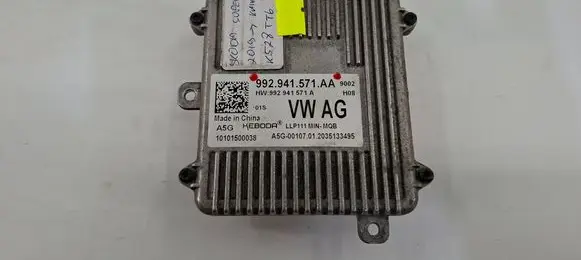 Skoda Superb B8 (3V) Headlight ballast module Xenon 992941571AA K528TT6