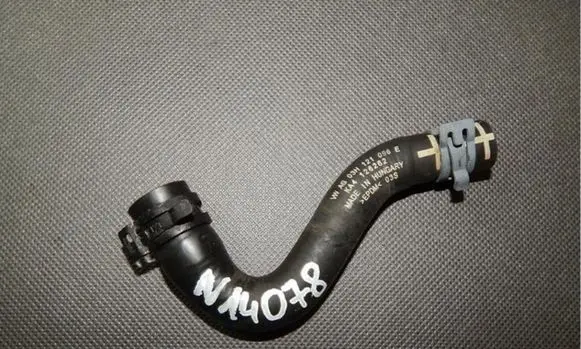 Volkswagen Touareg II Engine coolant pipe/hose 03H121096E