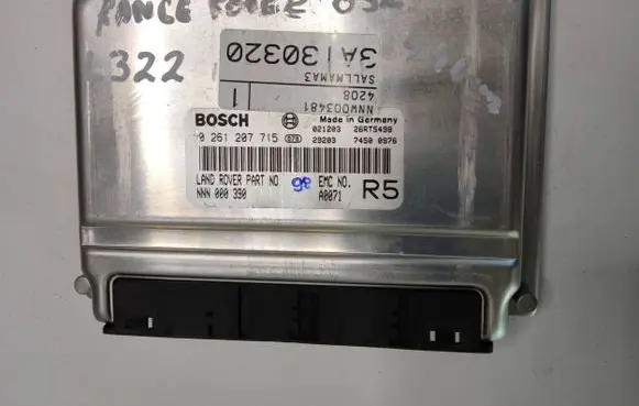 Land Rover Range Rover L322 Engine control unit/module 0261207715 NNN000390 26RT5498