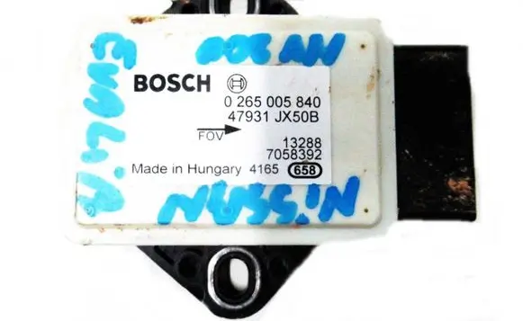Nissan NV200 ESP acceleration yaw rate sensor 0265005840 7058392