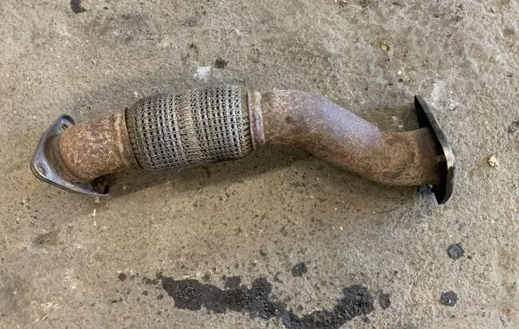 Fiat Ducato Exhaust gas pipe 
