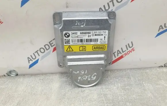 BMW 5 F10 F11 Airbag control unit/module 6866990 34526866990