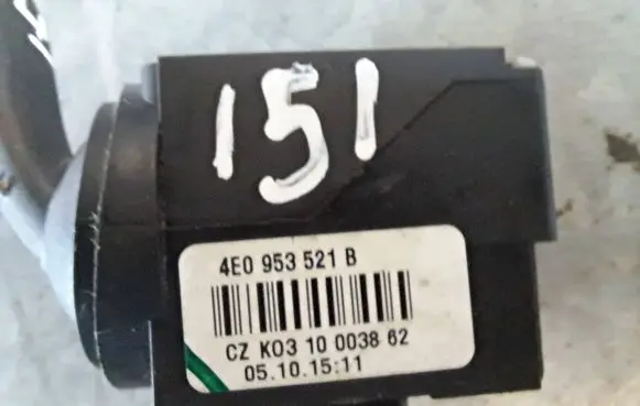 Audi Q7 4L Cruise control stalk 4E0953521B 05101511 K0310003862