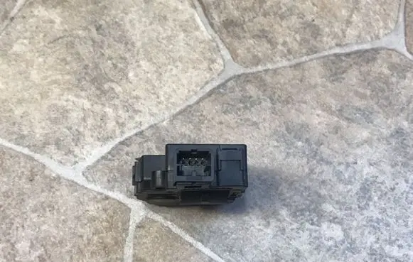A/C air flow flap actuator/motor