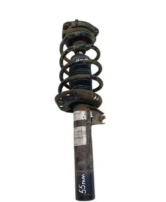 Front shock absorber with coil spring