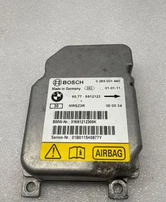 BMW 3 E46 Airbag control unit/module 65776912123 0285001440 01B0115H0877Y