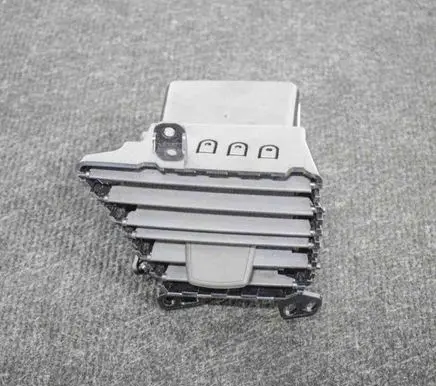 Dashboard air vent grill cover trim