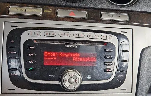 Ford Galaxy Radio/CD/DVD/GPS head unit 6M2T18C939AF IMPRK1517054
