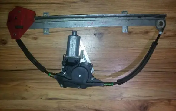 Ford Mondeo MK II Sliding door window regulator with motor 963bbf23200b