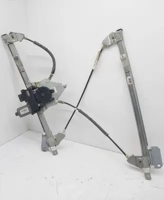 Front door window regulator with motor