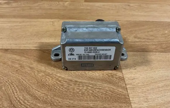 Porsche Cayenne (9PA) ESP acceleration yaw rate sensor 7H0907652 448801001042 10098503264