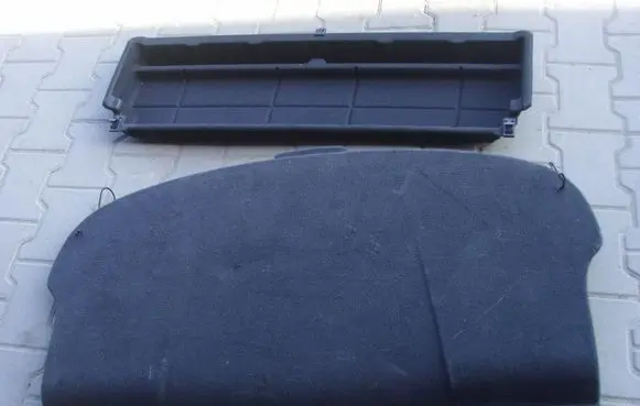 Parcel shelf load cover