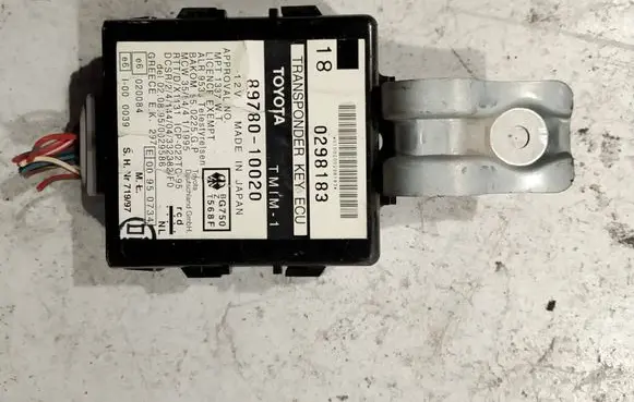 Toyota Starlet (P90) V Immobilizer control unit/module 8978010020