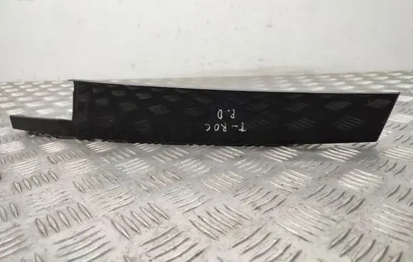 Volkswagen T-Roc Front door glass trim molding 2GA837902D