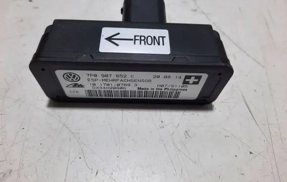 Volkswagen Touareg II ESP acceleration yaw rate sensor 7P0907652C