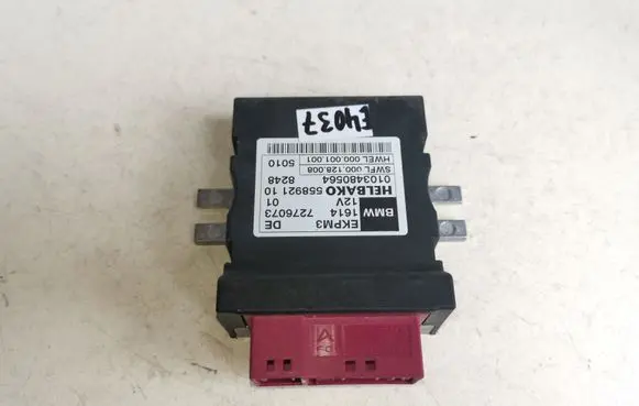 BMW 5 F10 F11 Fuel injection pump control unit/module 7276073 16147276073