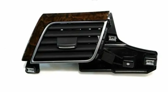 Dashboard side air vent grill/cover trim